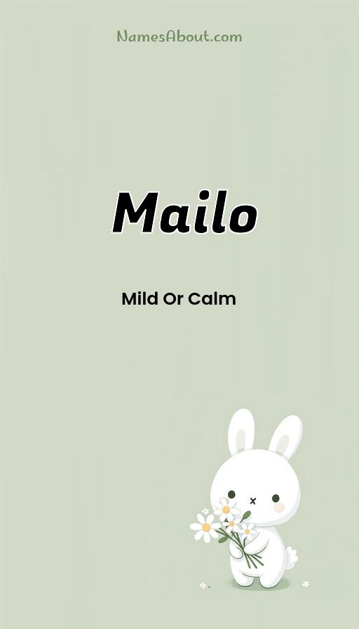 Mailo name and meaning