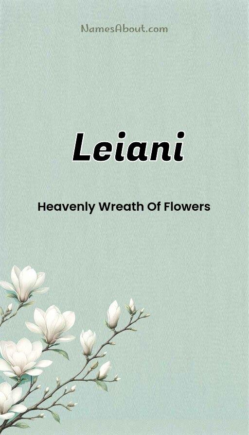 Leiani name and meaning