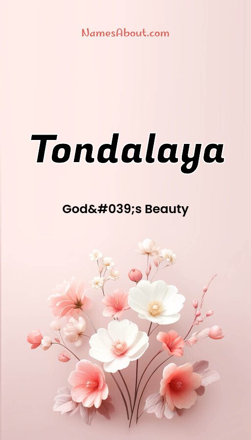 Meaning of Tondalaya