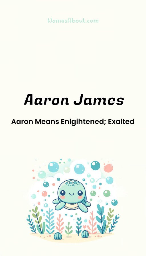 Meaning of Aaron james
