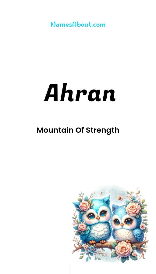 Meaning of Ahran