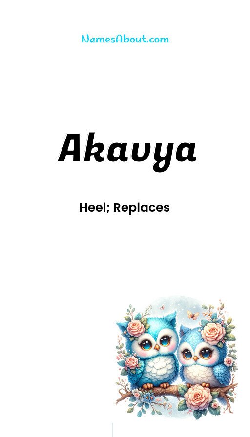 Meaning of Akavya