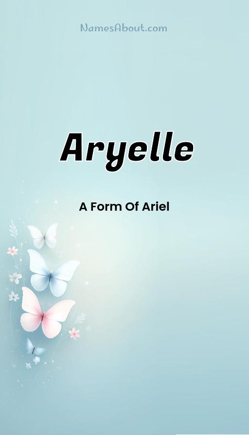 Meaning of Aryelle