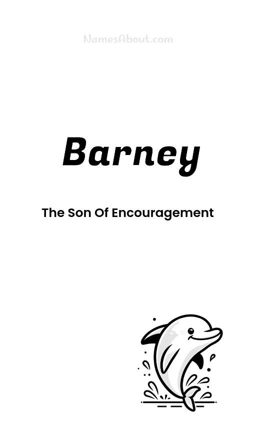 Illustration of Barney