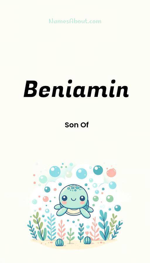 Illustration of Beniamin