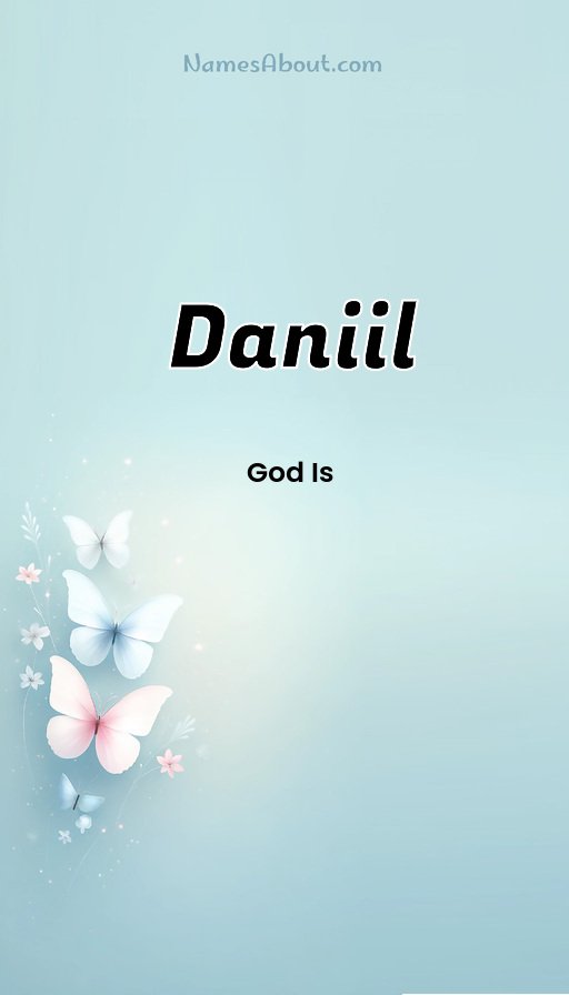 Meaning of Daniil