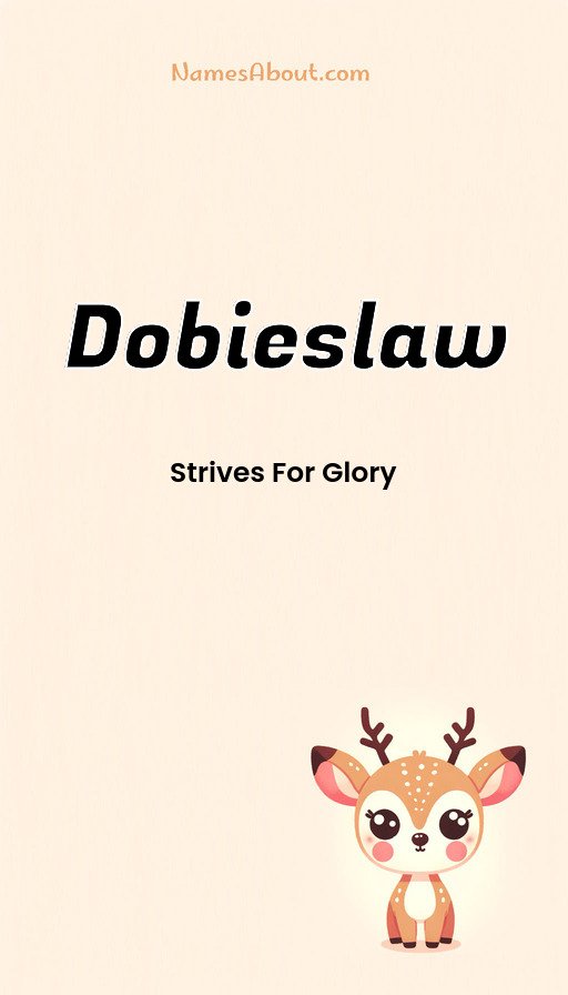 Meaning of Dobieslaw