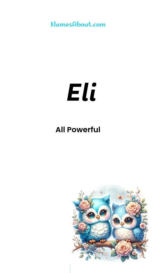 Meaning of Eli