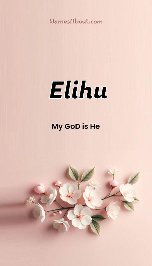 Illustration of Elihu