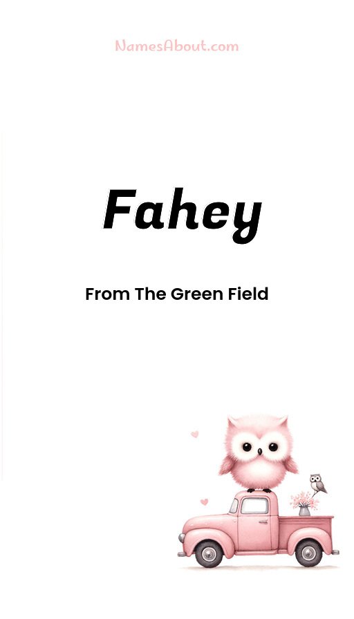 Meaning of Fahey