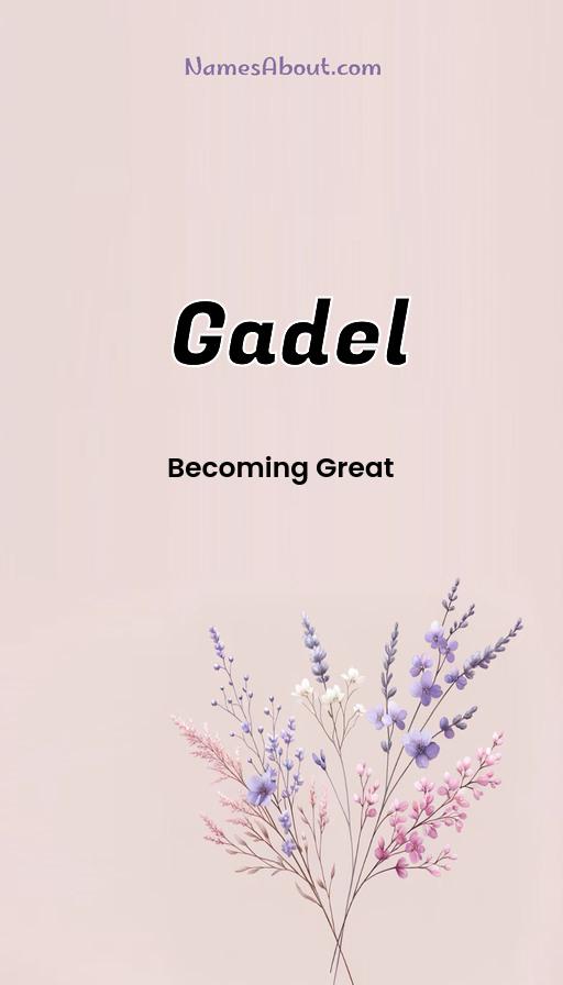 Illustration of Gadel