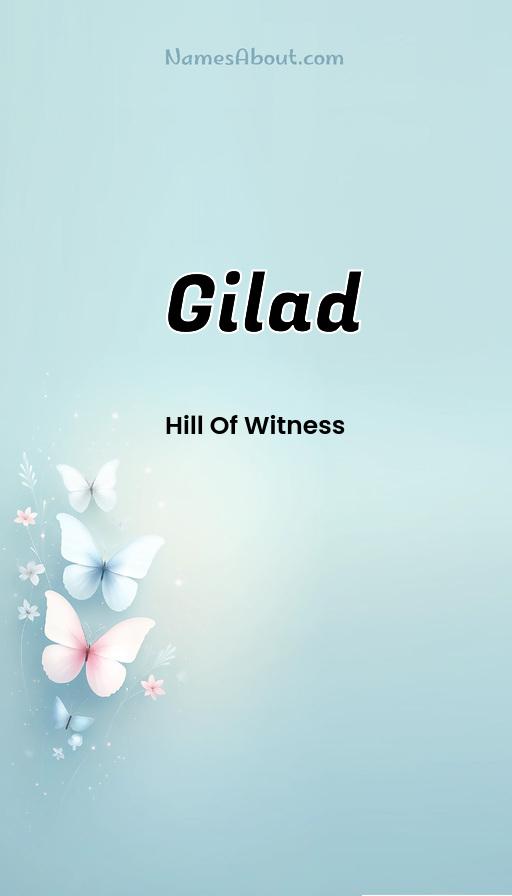 Illustration of Gilad