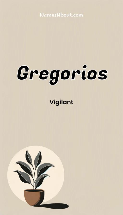 Illustration of Gregorios