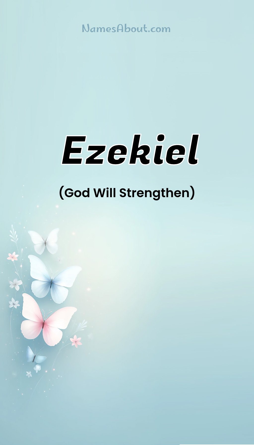 Ezekiel name and meaning