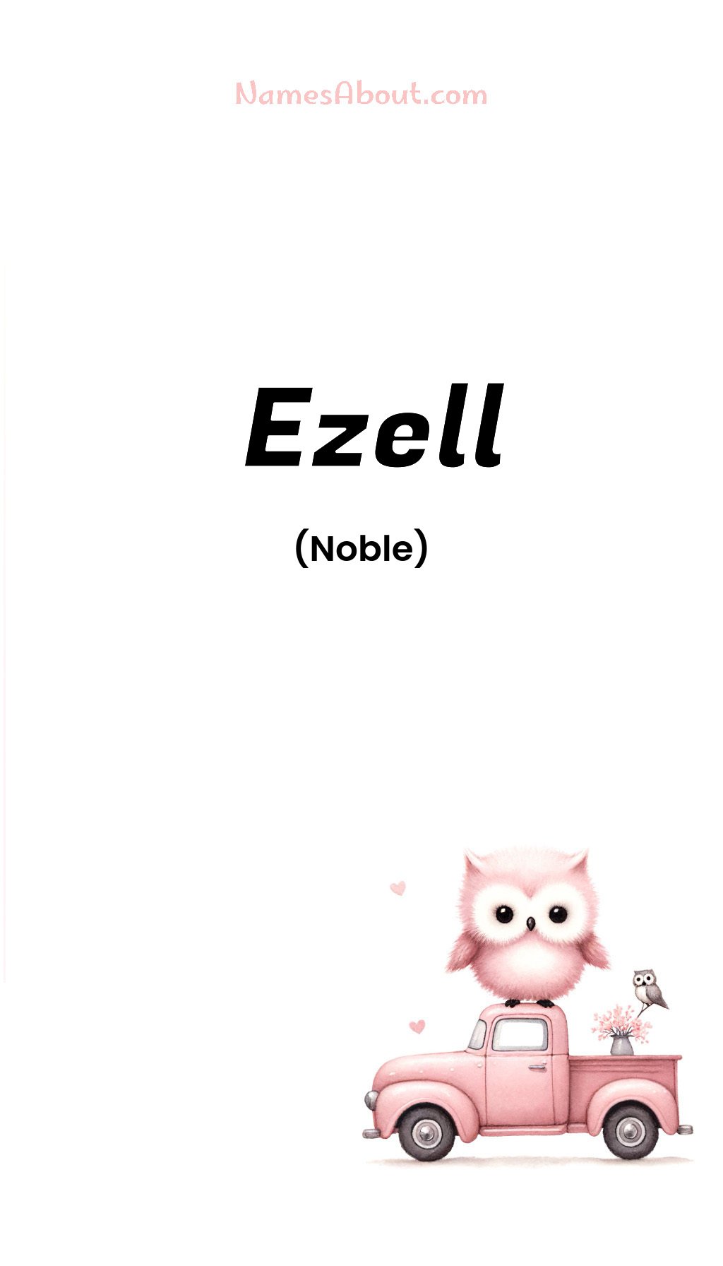 Ezell name and meaning