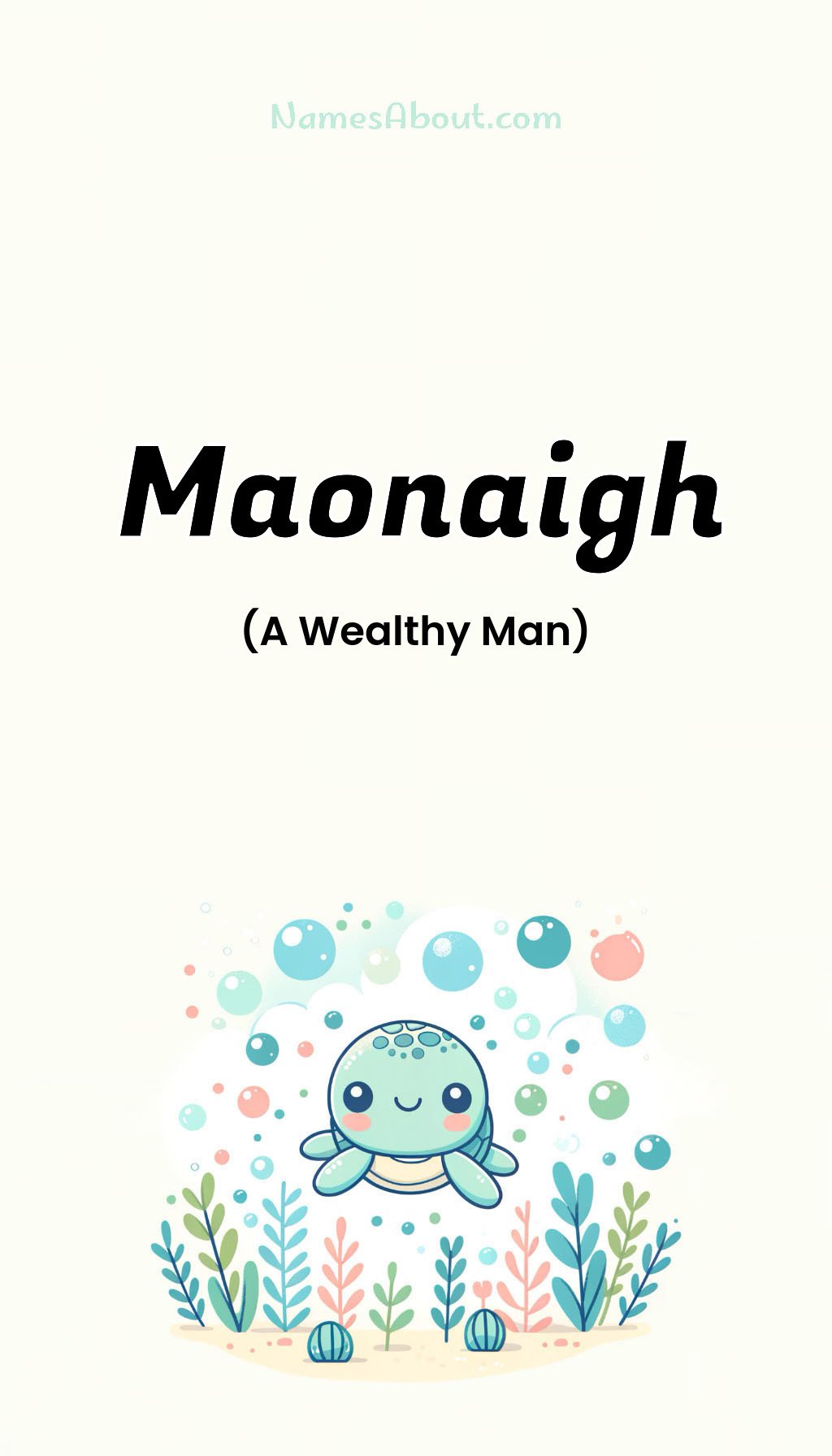 Maonaigh name and meaning