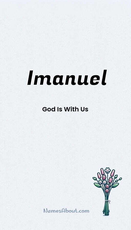 Meaning of Imanuel