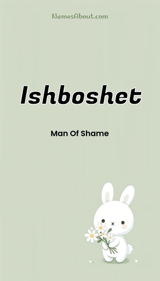 Meaning of Ishboshet