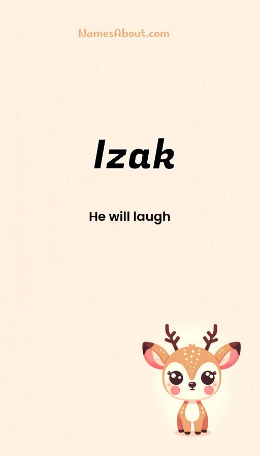 Illustration of Izak