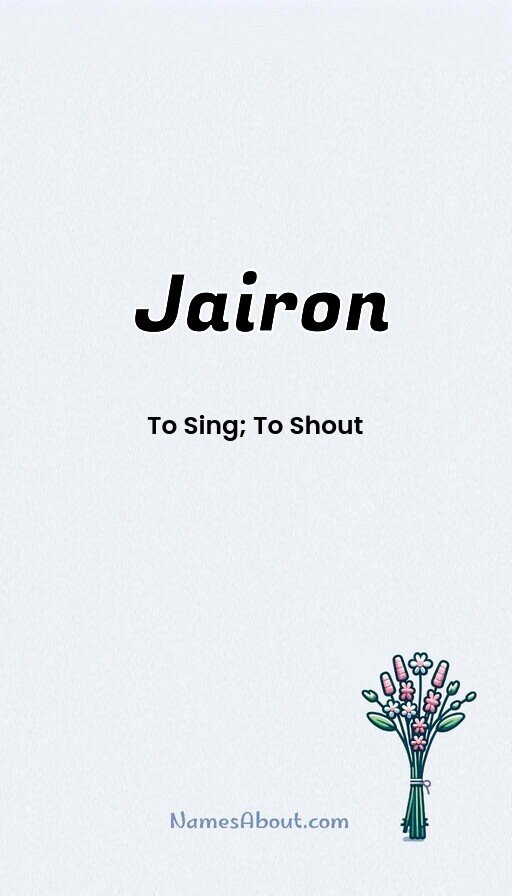 Meaning of Jairon
