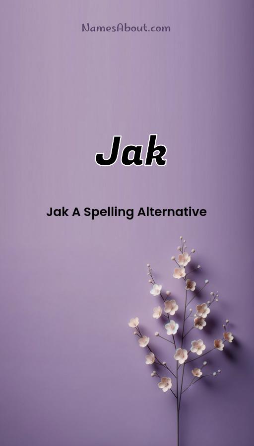 Meaning of Jak