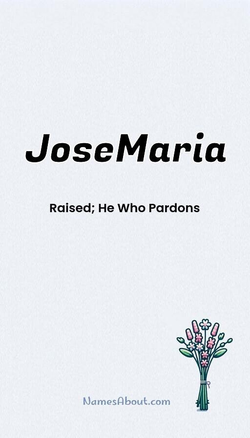 Meaning of JoseMaria