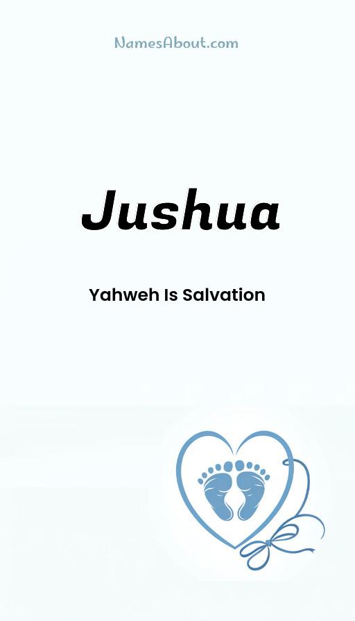 Jushua name and meaning