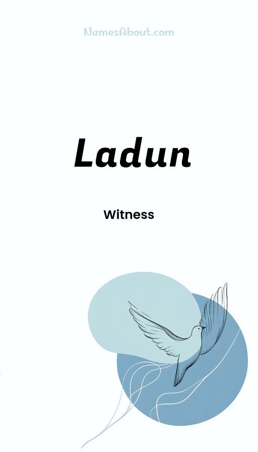 Meaning of Ladun
