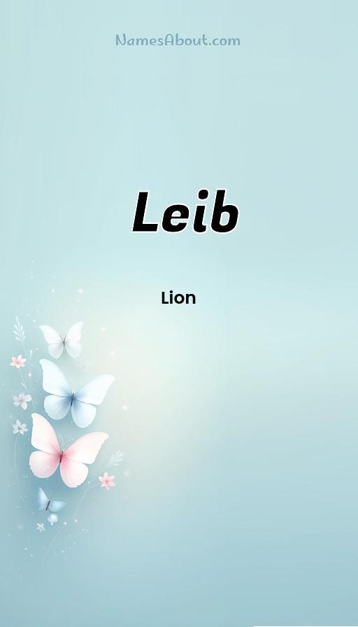 Illustration of Leib