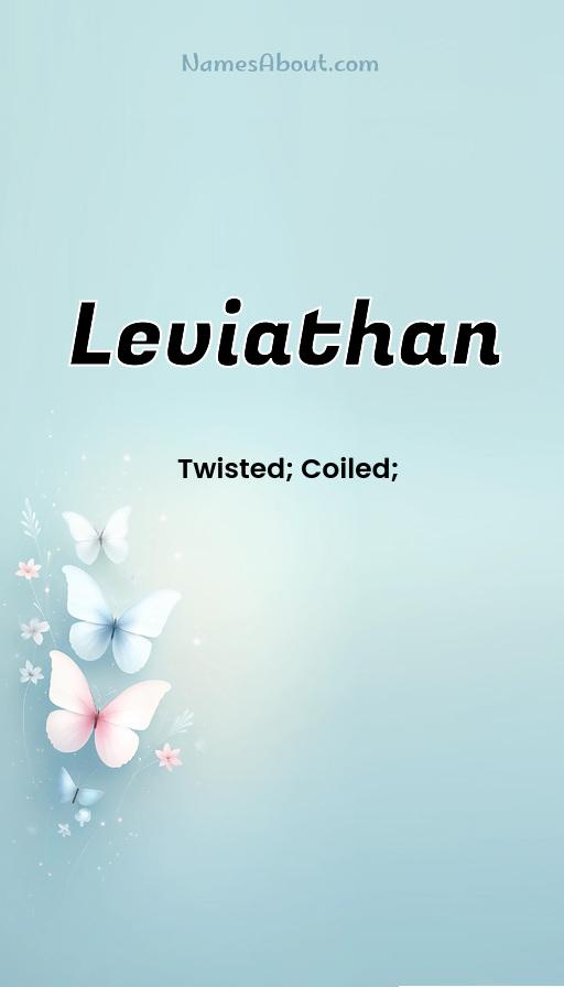 Meaning of Leviathan