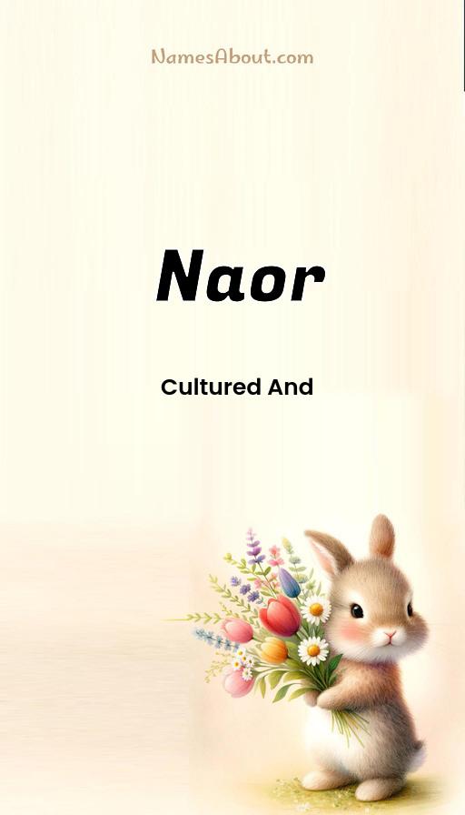 Naor name and meaning