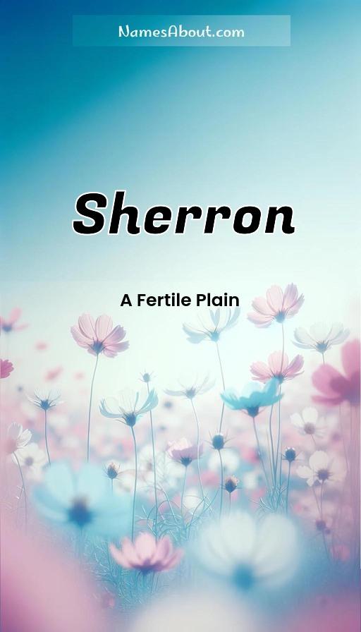 Sherron name and meaning