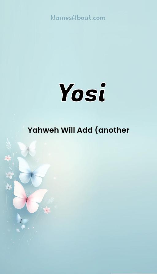 Illustration of Yosi