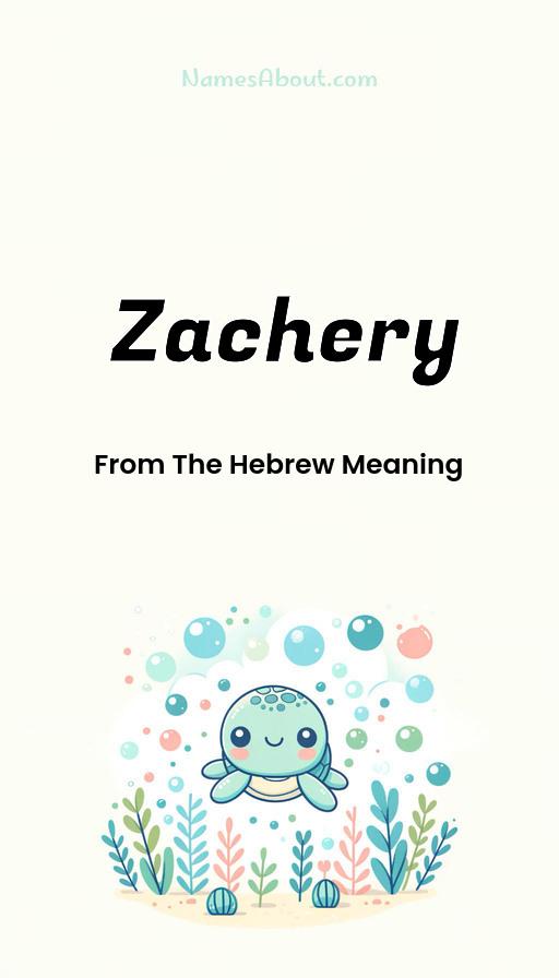 Illustration of Zachery