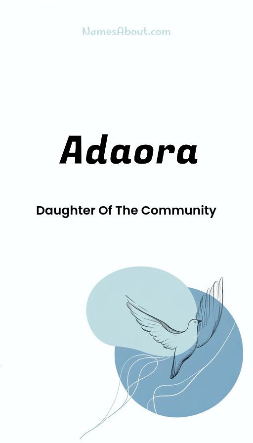 Illustration of Adaora