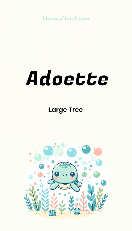 Illustration of Adoette