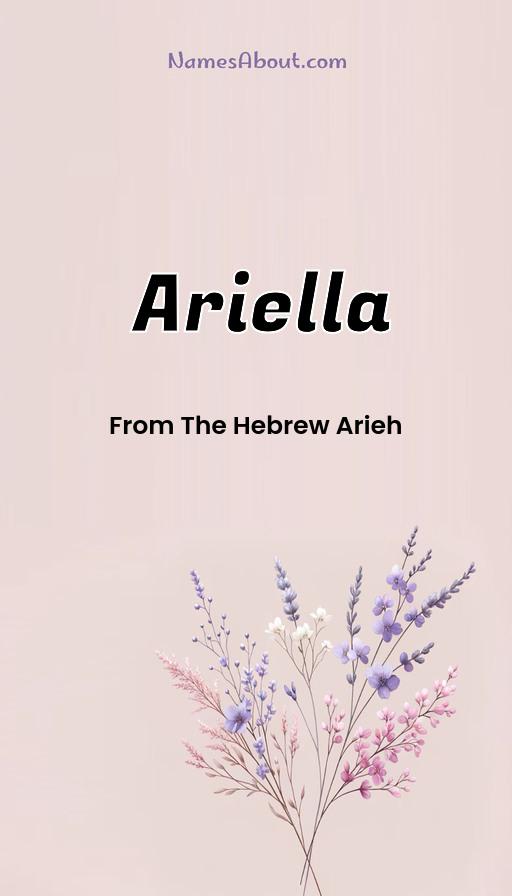 Meaning of Ariella