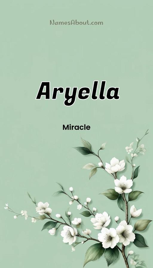 Meaning of Aryella