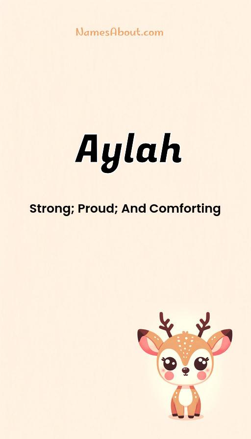 Meaning of Aylah