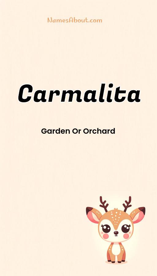 Carmalita name and meaning