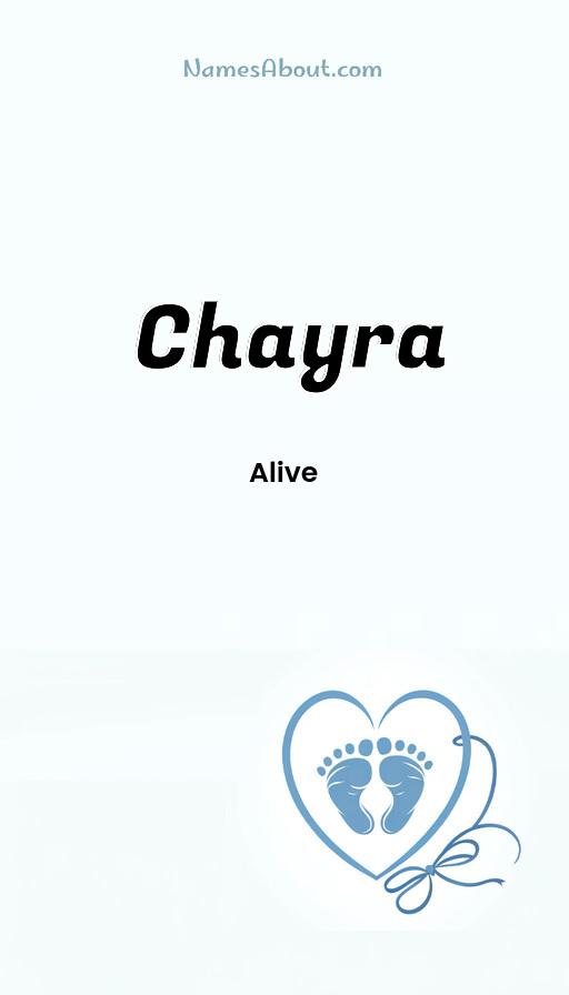 Illustration of Chayra