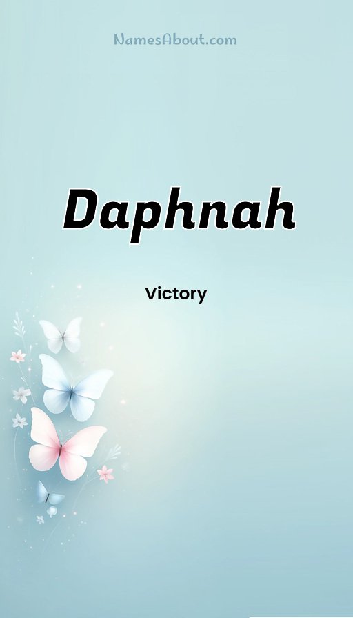 Meaning of Daphnah