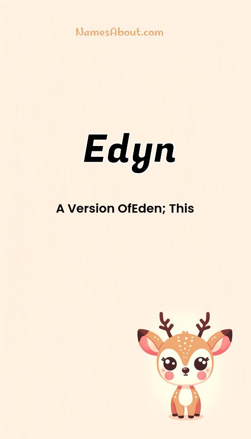Meaning of Edyn