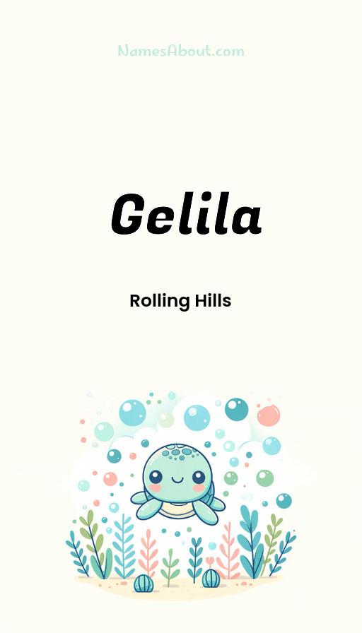 Illustration of Gelila