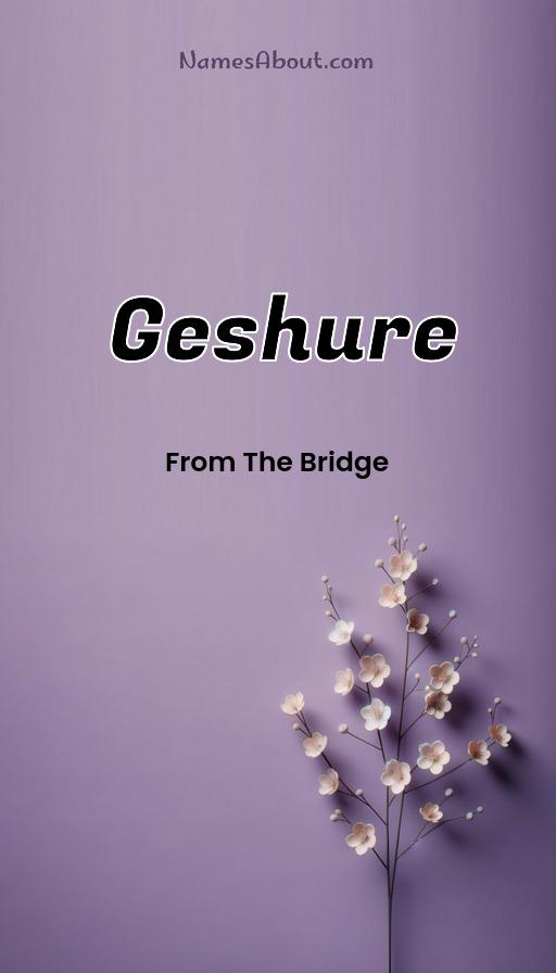 Illustration of Geshure