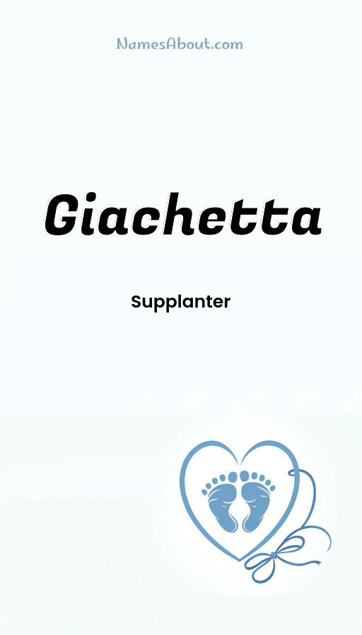 Illustration of Giachetta