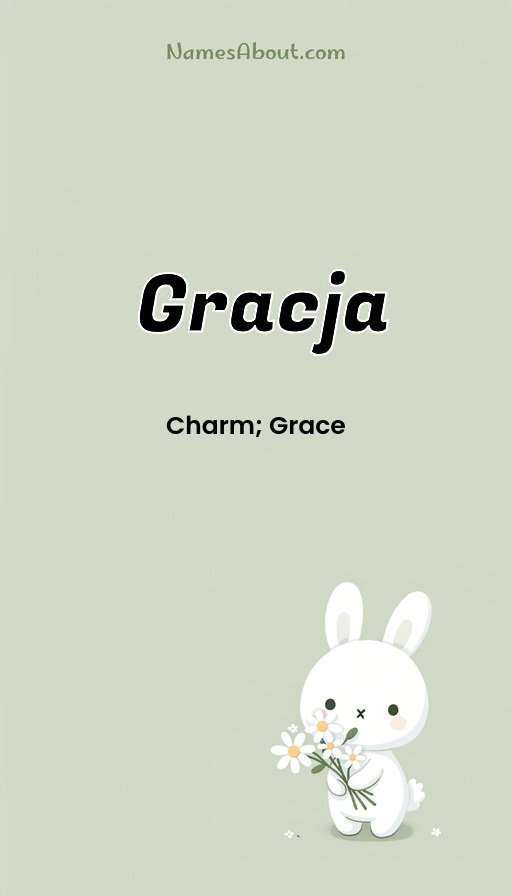 Meaning of Gracja