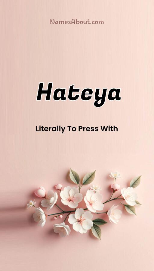 Illustration of Hateya