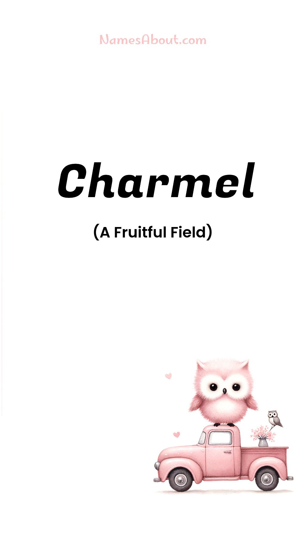 Charmel name and meaning