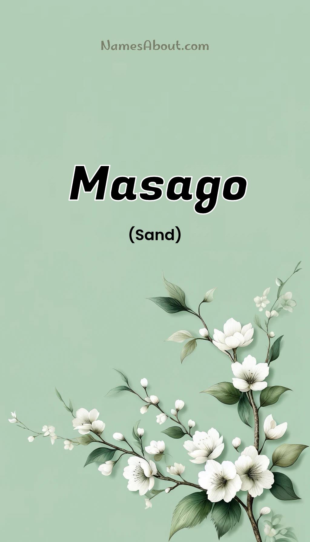 Masago name and meaning